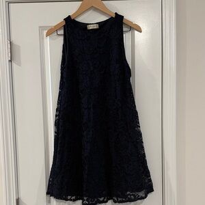 Like New Altar'd State Navy Lace Dress
